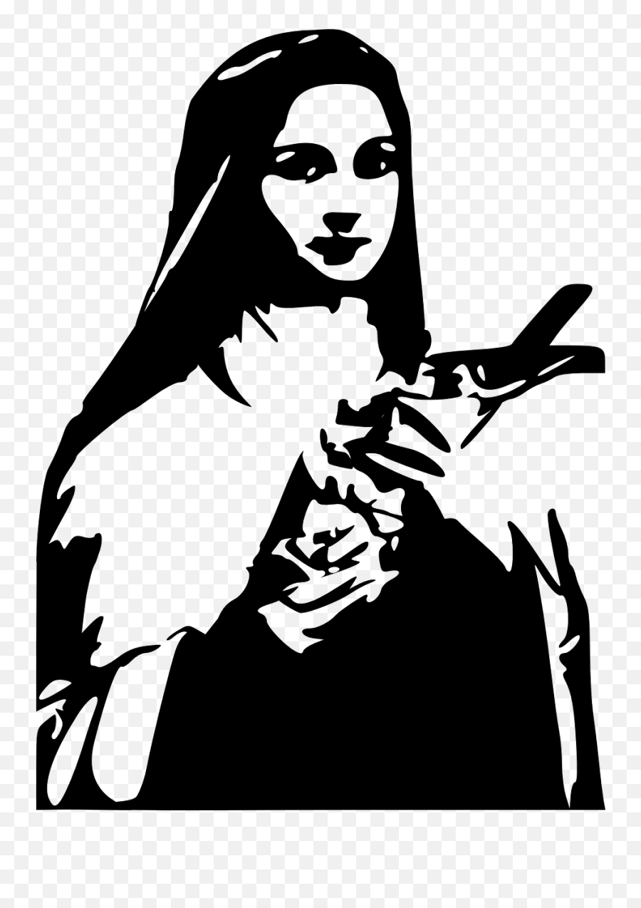 Saint Theresa Teresa Religious Holy - St Therese Clipart Emoji,Four Leaf Clover Emoji