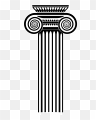 Roman Column - Greek Pillars Clip Art Emoji