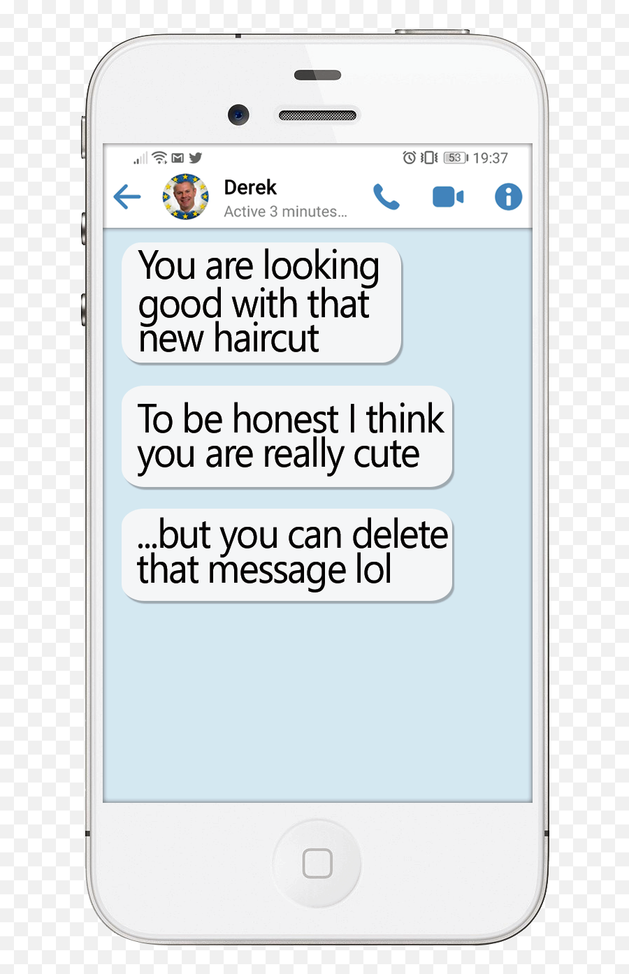 Full Transcript Of Derek Mackays - Smartphone Emoji,Dm Me An Emoji