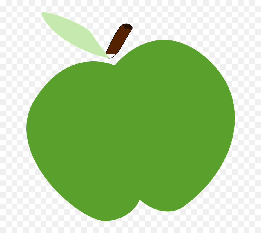 Free Fruit Tree Fruit Vectors - Green Apple Graphic Emoji,Pineapple Emoticon