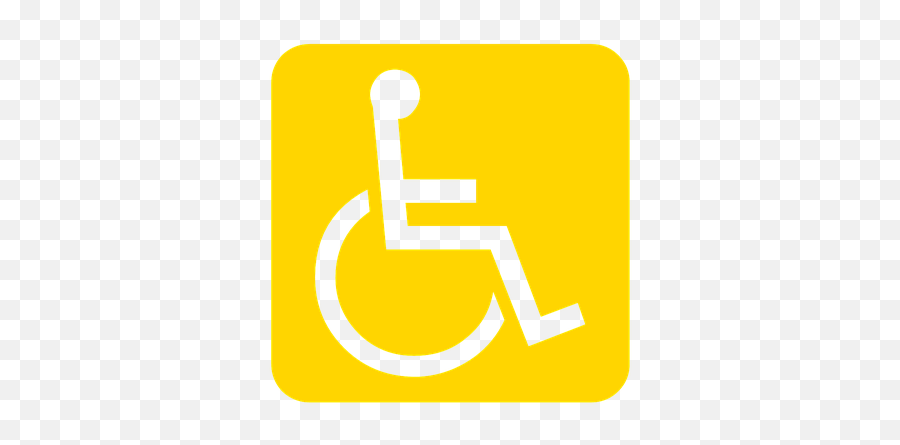 Free Disability Wheelchair Images - Yellow Wheelchair Signage Uk Emoji,Dr Disrespect Emoji