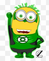 Minion - Minion Green Lantern Emoji,Snickering Emoji
