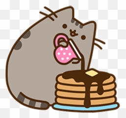 Food Dessert Kitten Pusheen Cat - Png Emoji