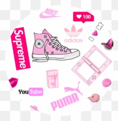 Adidas Nike Fashion Love Supreme Gucci - Label Emoji,100 Emoji Shoes