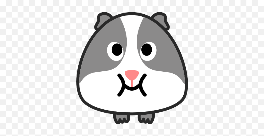 Guinea Pig Emoji By Yi Han - Guinea Pig Emoji Png,Skunk Emoji
