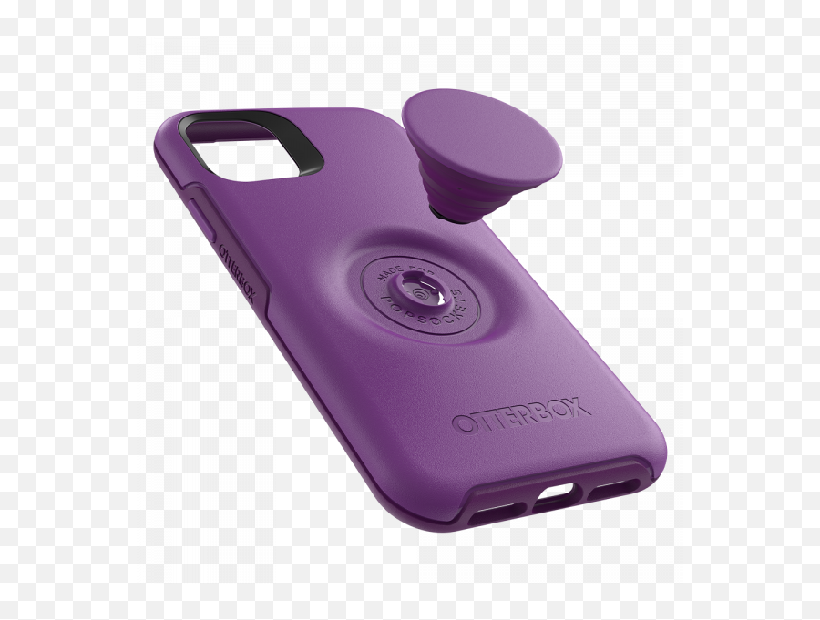 Otterbox Otter Pop Symmetry Series - Back Cover Lollipop Purple For Apple Iphone 11 Otterbox Figura Pop Series Case Emoji,Otter Emoji