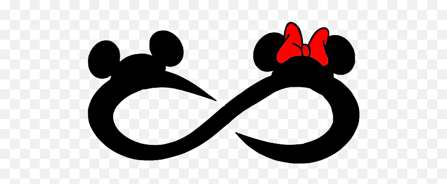 Infinity Symbol Stickers - Symbol Of Mickey Minnie Emoji,Infinity Symbol Emoji
