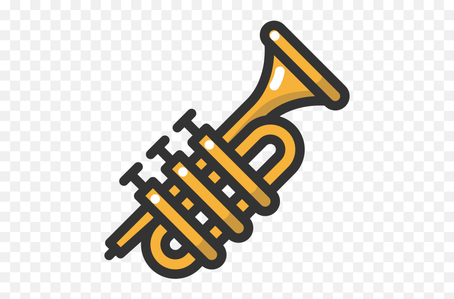 Trumpet Icon At Getdrawings Free Download - Trumpet Icon Png Emoji,Emoji Trumpet
