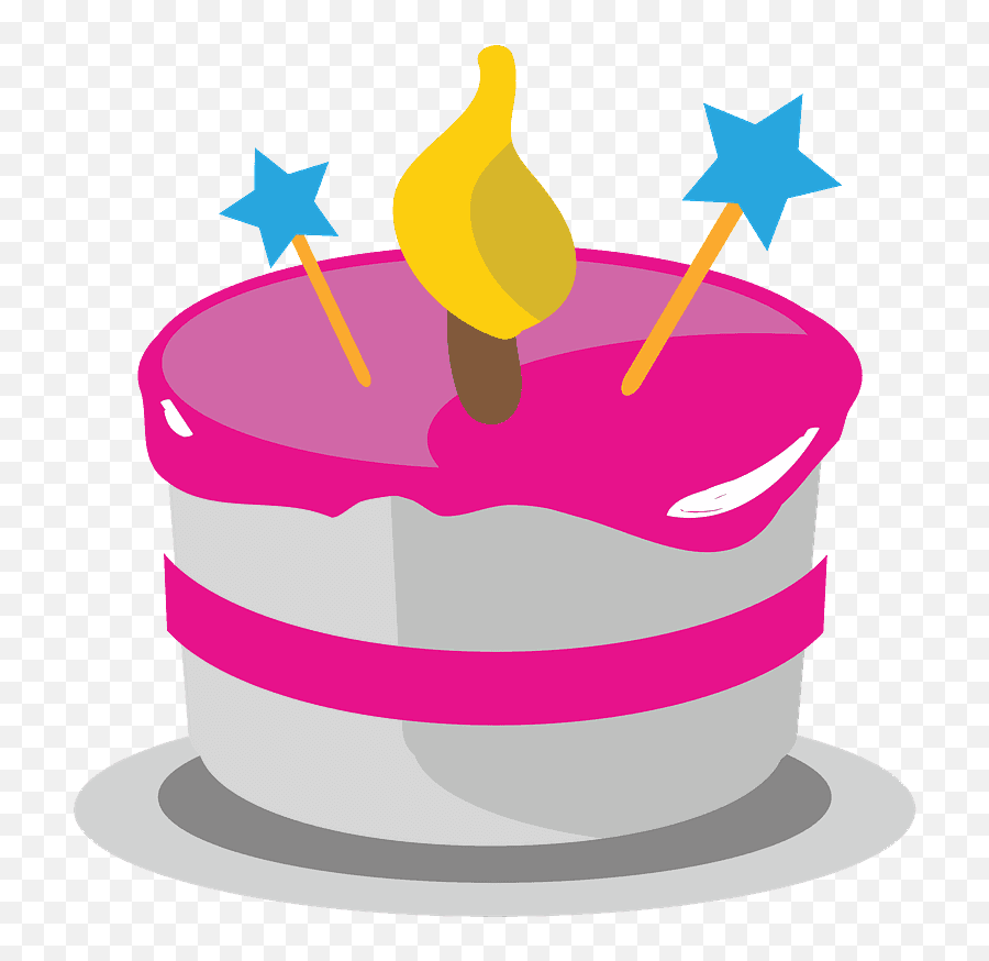Birthday Cake Emoji Clipart - Birthday Cake Emoji Svg,Free Birthday Emojis