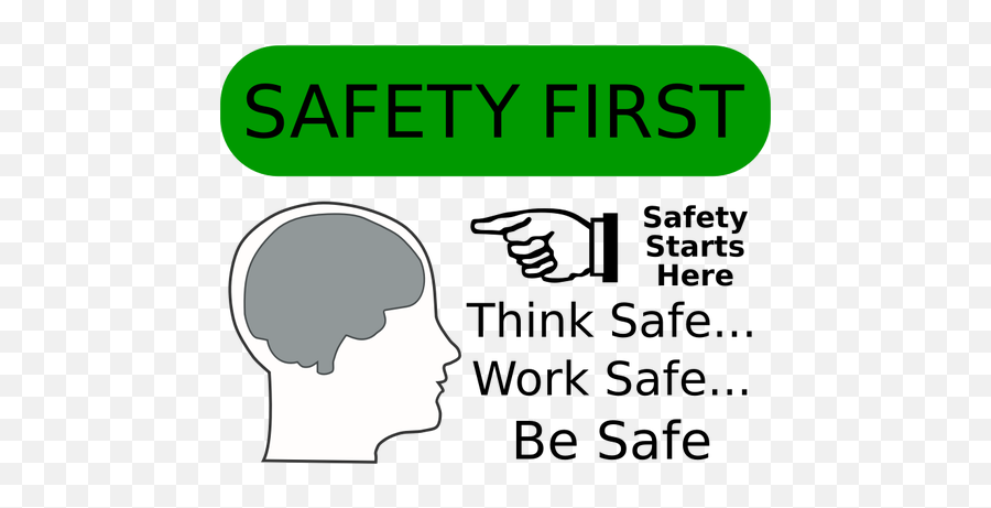 Safety First - Work Safety Clip Art Emoji,Safety Pin Emoji