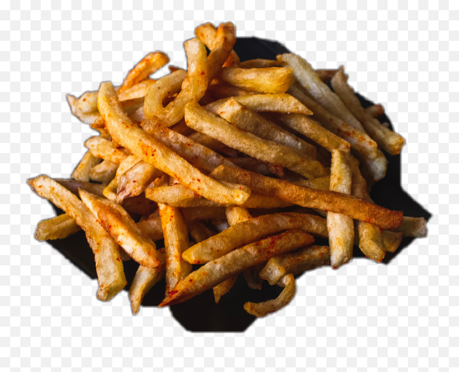 Potato Fries Stickers - French Fries Black Plate Emoji,Potato Emoji