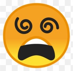 Dizzy Face Emoji Clipart - Oceanogràfic