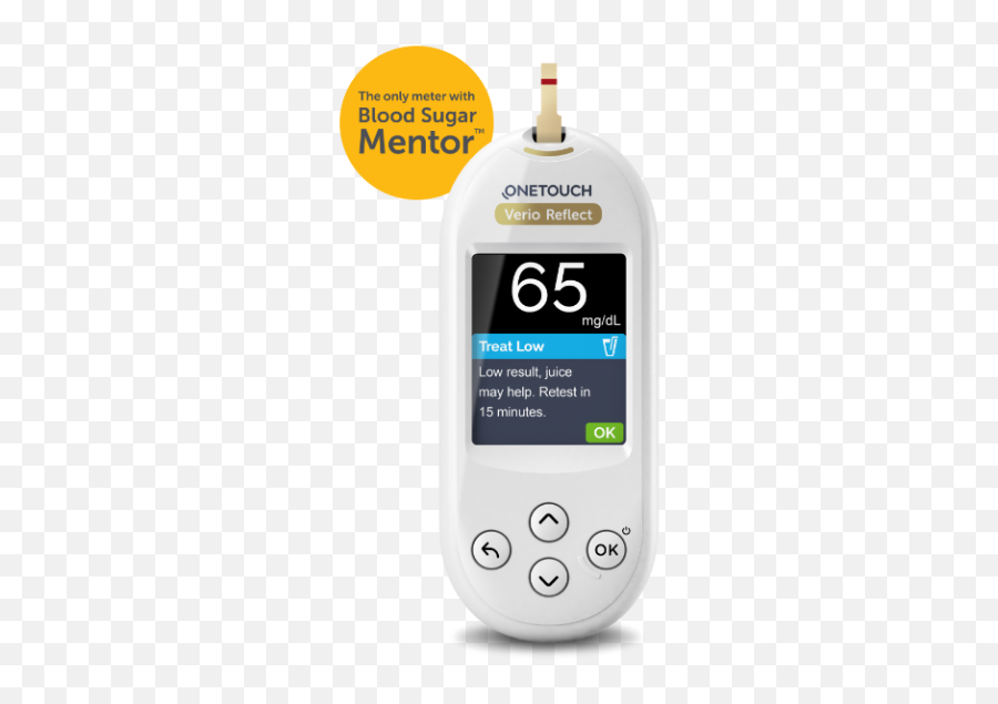 Onetouch Verio Reflect Blood Sugar Mentor Onetouch - One Touch Reflect Emoji,Blood Type B Emoji