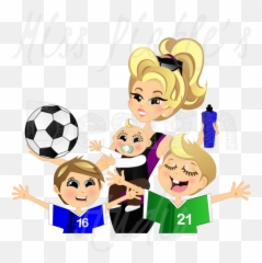 Blonde Soccer Mom - Yotha Fc Emoji,Soccer Mom Emoji
