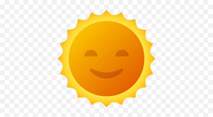 Smiling Sun Icon - Free Download Png And Vector Happy Emoji,Smiling Emoji With Hands