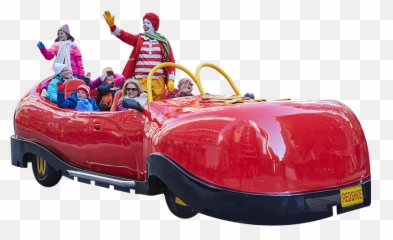 Macyu0027s Thanksgiving Day Parade - Info u0026 More Ronald Mcdonald Shoe Car Emoji