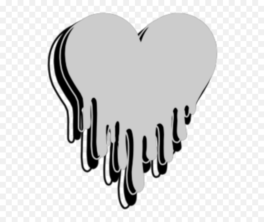 Hearts Heart Meltingbackground Sticker - Language Emoji,Melting Heart Emoji