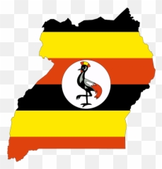 Uganda - Uganda Flag Map Emoji,Uganda Flag Emoji