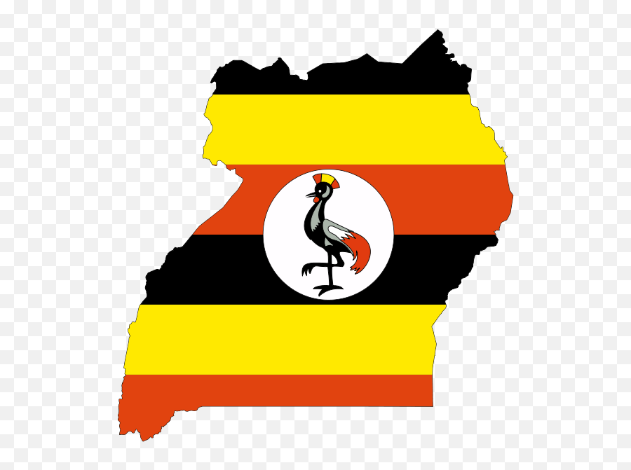 Uganda - Uganda Flag Map Emoji,Uganda Flag Emoji