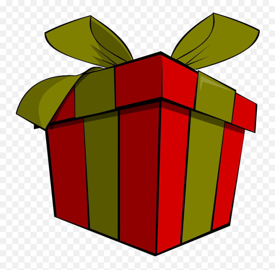 Gifts Clipart - Christmas Present Clipart Png Emoji,Birthday Present Emoji