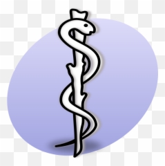 P Medicine - Rod Of Asclepius Emoji,Flip Desk Emoji