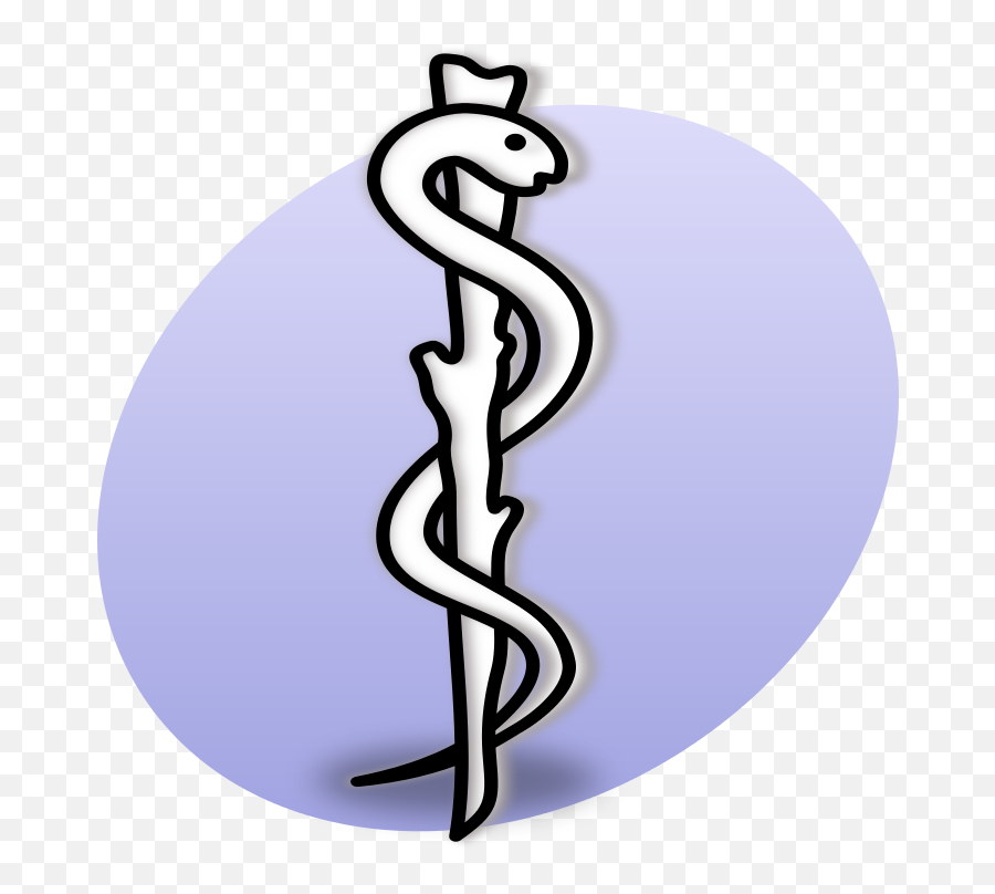 P Medicine - Rod Of Asclepius Emoji,Flip Desk Emoji