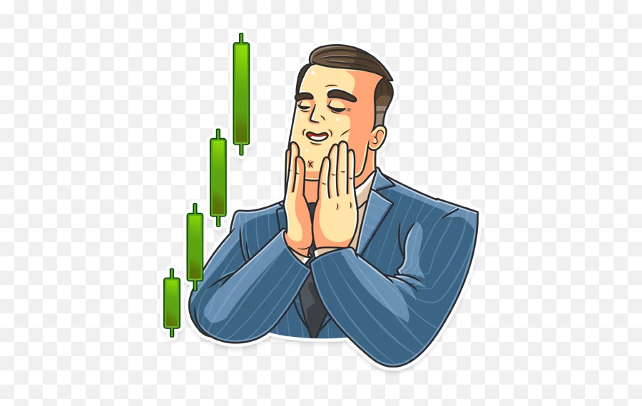 Feelsgoodtrader - Telegram Stickers Mr Trader Emoji,Emoji Good