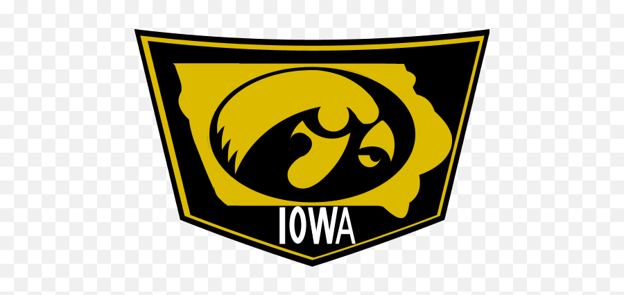 Showoff Your Crew - Emblem Emoji,Iowa Hawkeye Emoji