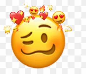 Love Emoji Crazy Crazyforyou Heart Hearteyes Kisses Xox - With