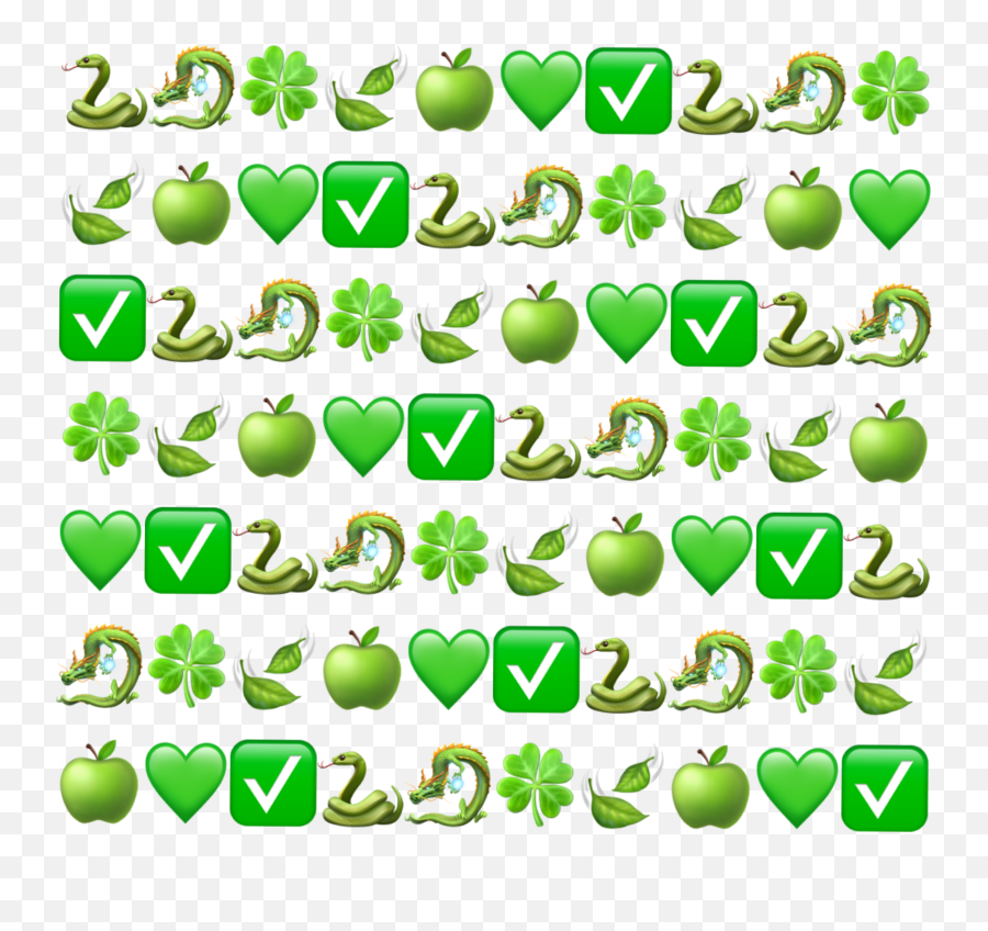Top Ten Heart Emoji Background Png - Transparent Background Heart Emoji Green,Iphone Emoji Background