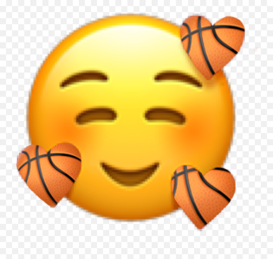 Basketball Emoji Basketballedits - Ios Heart Emoji Png,Basket Ball Emoji