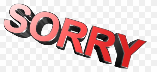 Sorry Apologise Apology - Sorry Png Emoji,100 Emoji