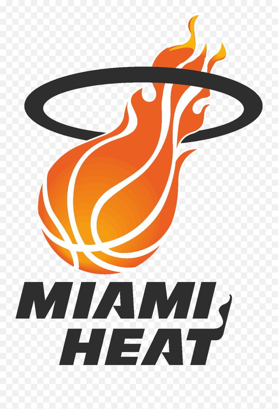 Heat Clipart Intertwined Heat - Miami Heat First Logo Emoji,Miami Heat Emoji