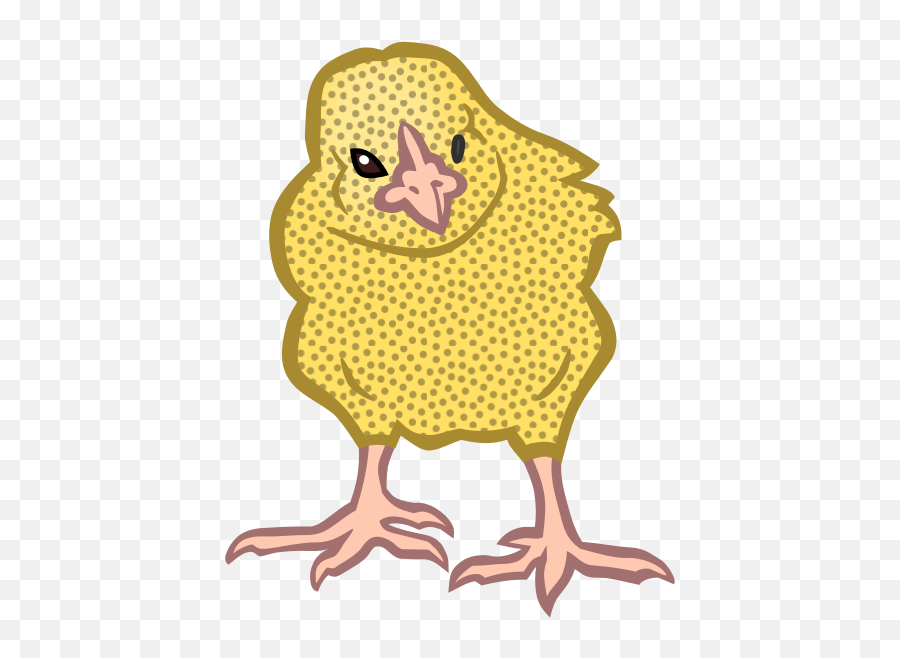Yellow Chick - Chicken Emoji,Funny Thanksgiving Emoji