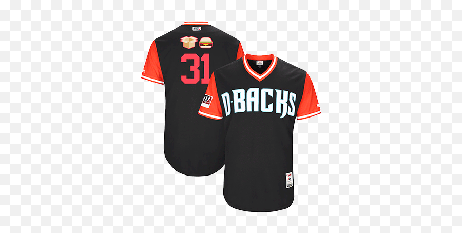 Brad Boxberger Baseball Stats - Diamondbacks Players Weekend Jersey Emoji,Emoji Baseball Shirt