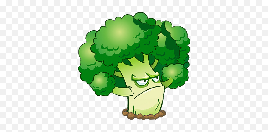 Broccoli Clipart Broccoli Plant - Plants Vs Zombies Broccoli Emoji,Broccoli Emoji Iphone