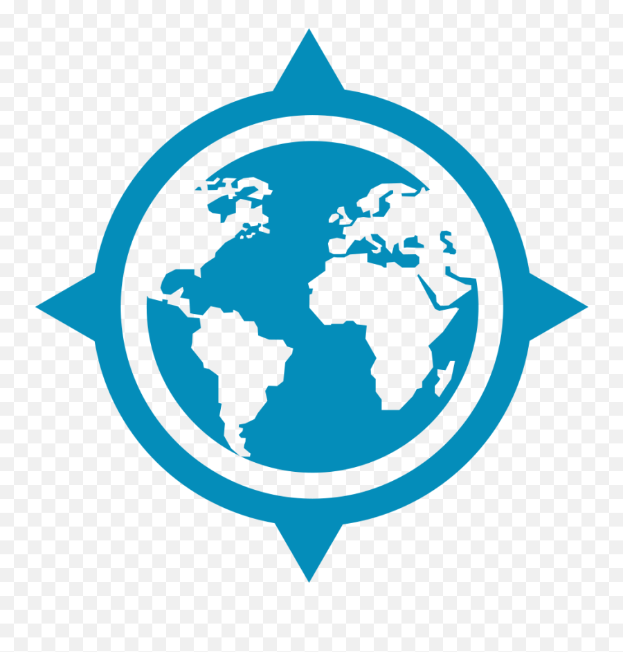 Traveler Vector Travel Globe Picture - Adventure Travel Trade Association Logo Emoji,Girl Magnifying Glass Globe Emoji