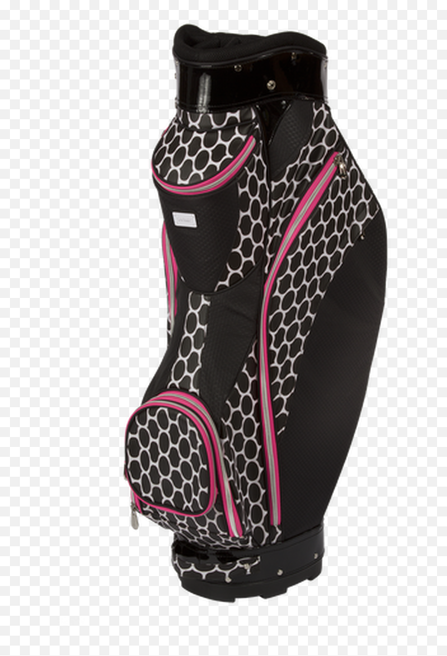 Cutler Sports Victoria Cannon Ball Ladies Golf Bag - Polka Dot Emoji,Golf Emoji