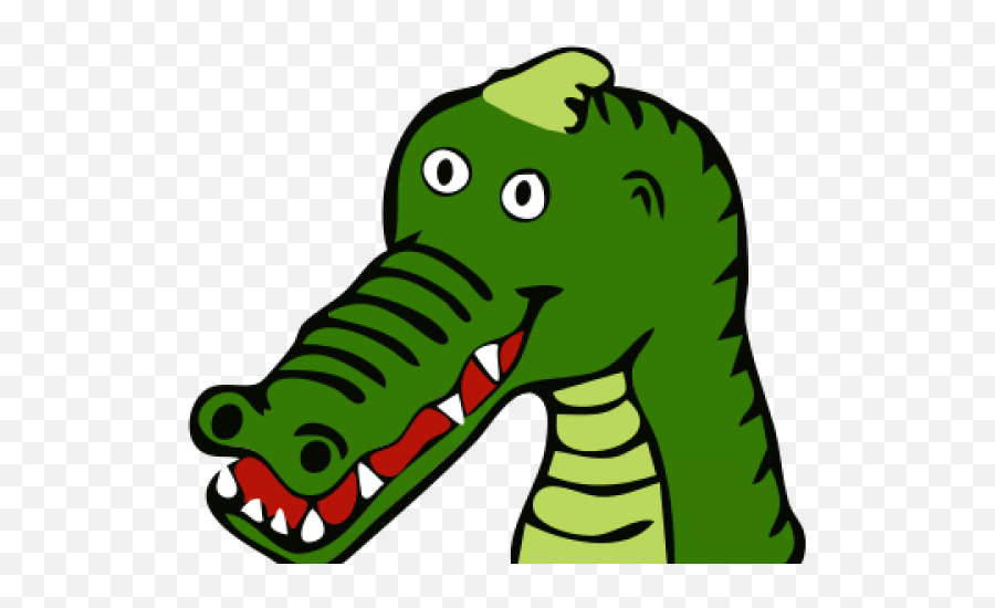 Clipart Crocodile - Png Download Full Size Clipart Cartoon Crocodile Clip Art Emoji,Crocodile Emoji
