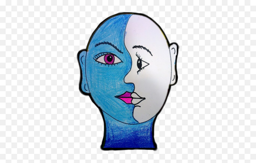 Picassopicassosticerpocassopaintingmaskfacepainting - Picasso Tuval Emoji,Emoji Face Painting