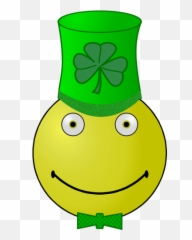 Irish Smiley - Saint Day Emoji,Kiss Emoji