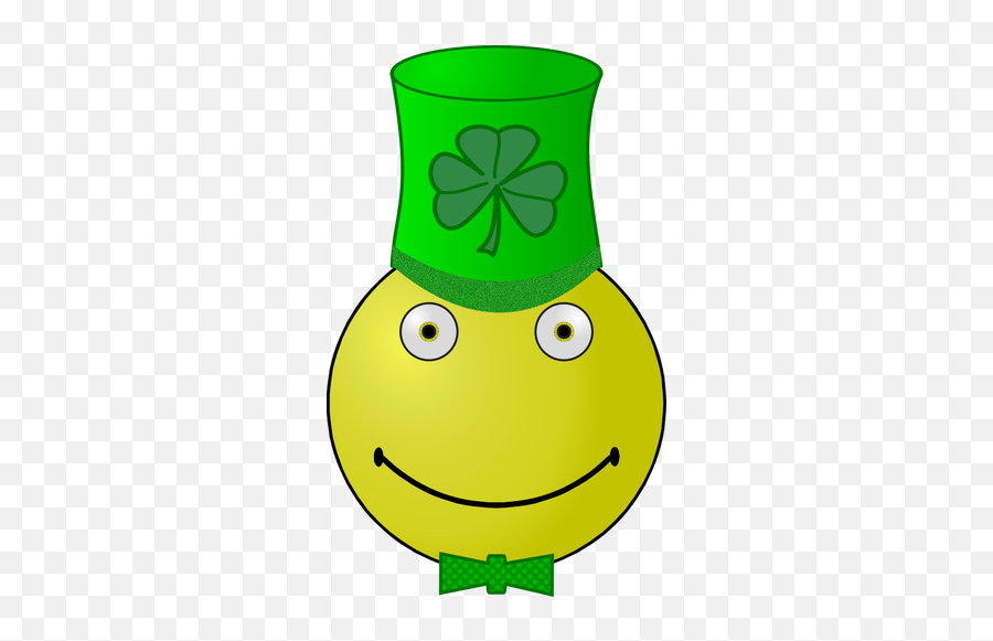 Irish Smiley - Saint Day Emoji,Kiss Emoji