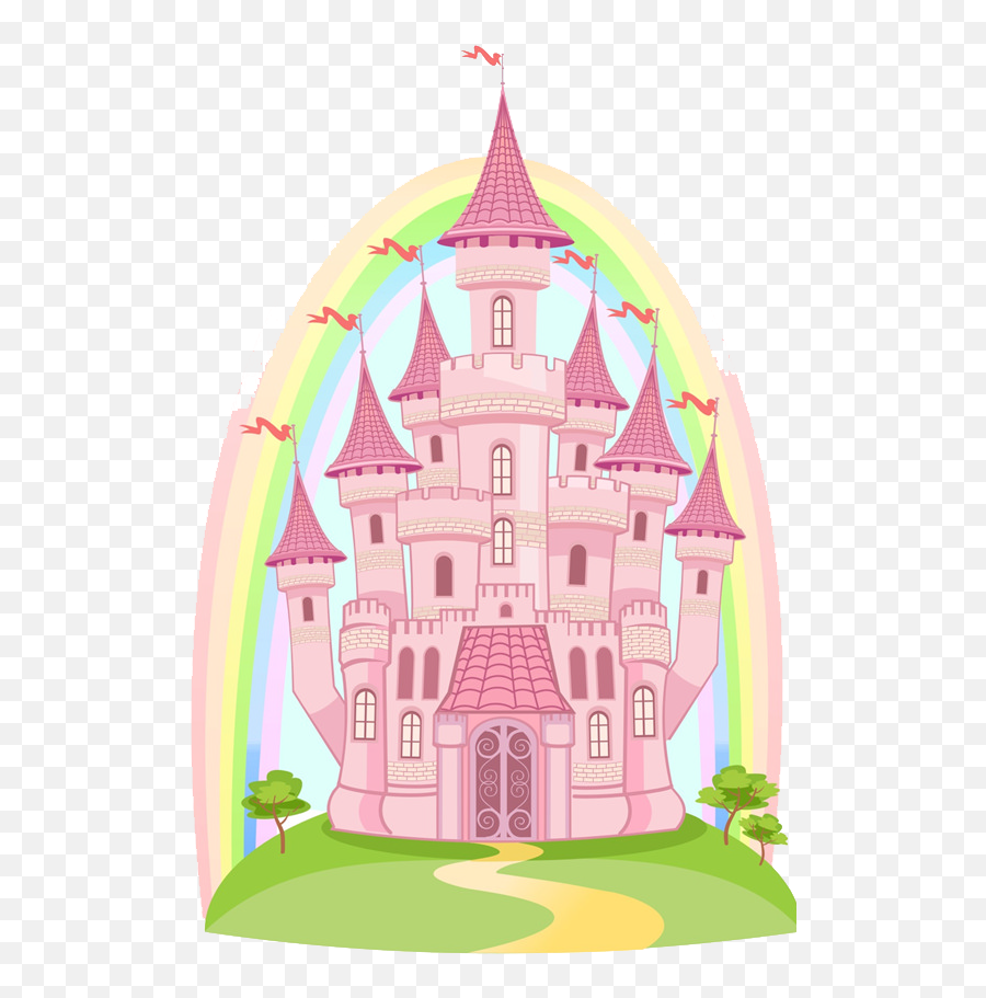 Fairy Tale Illustration - Fairy Emoji,Castle Book Emoji