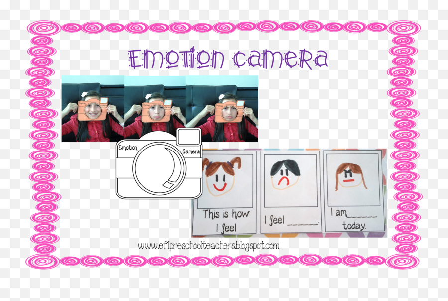 Eslefl Preschool Teachers Feelings Emotions Theme - Feelings Esl Craft Emoji,Smiley Face Chart Of Emotions