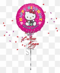 HB Hello Kitty - Happy Birthday Balloon Emoji