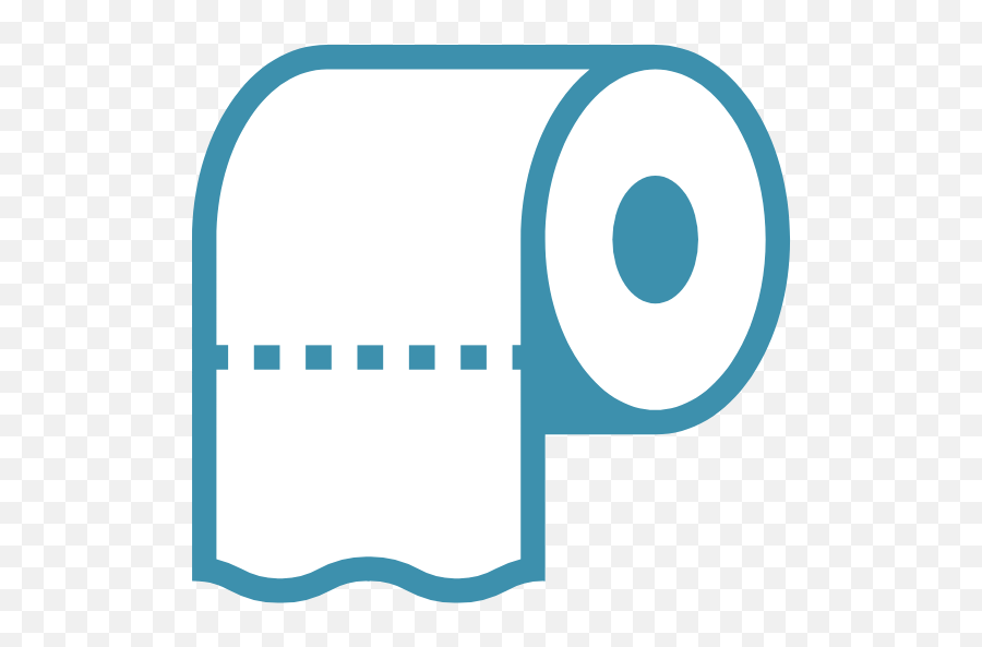 Toilet Paper Graphic - Circle Emoji,Toilet Emoji Png