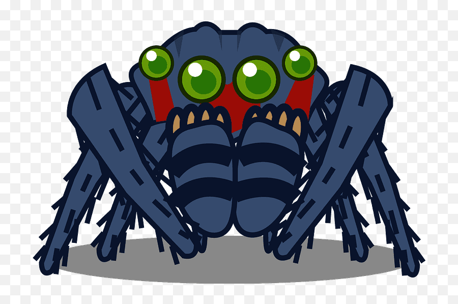 Spider Emoji Clipart - Big,Spider Emoji