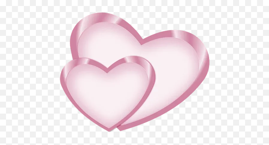 Two Hearts Png Transparent - Pink Soft Pink Love Heart Emoji,Two Hearts Emoji