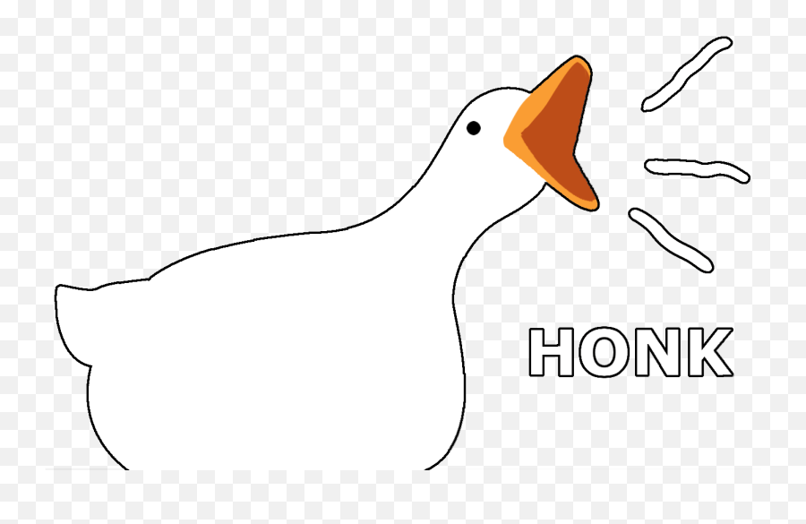 Trending Honk Stickers - Untitled Goose Game Honk Transparent Emoji,Goose Emoji