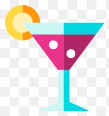 Party Alcoholic Drinks Cocktail Food - Martini Glass Emoji